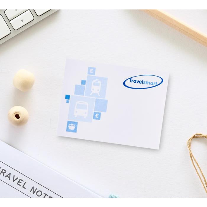 Sticky-Mate® A7 Sticky Notes 100x75mm Notepads & Sticky Notes Black and White London