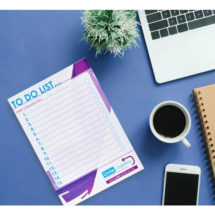 Desk-Mate® A5 Notepad Notepads & Sticky Notes Black and White London