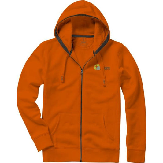 Arora Men's Full Zip Hoodie Hoodies Black and White London