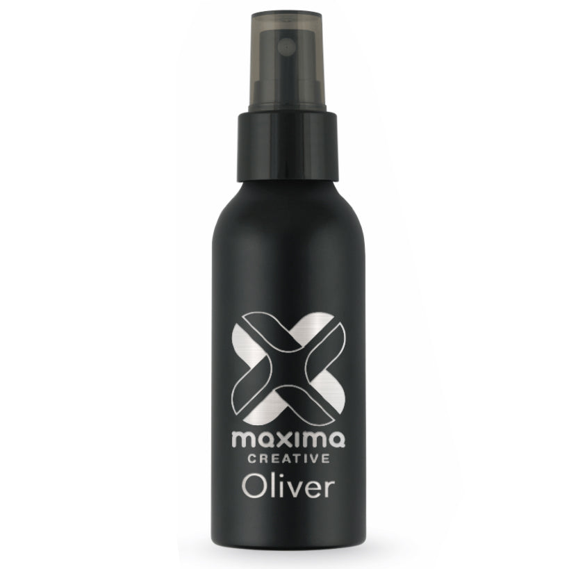 Black Aluminium 100ml Hand Sanitiser Spray Hand Sanitisers Black and White London