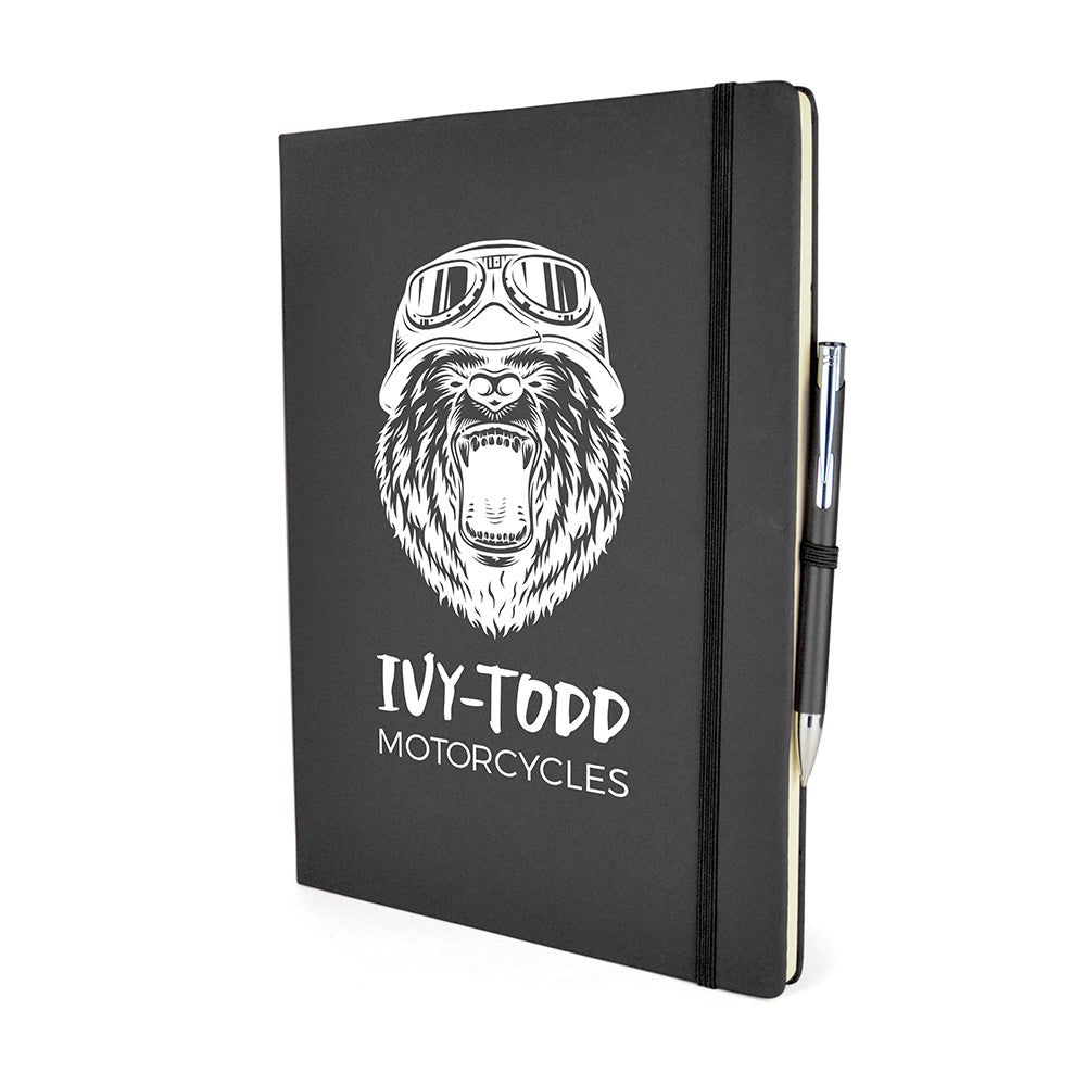 A4 Mole Mate Duo Notebooks Black and White London