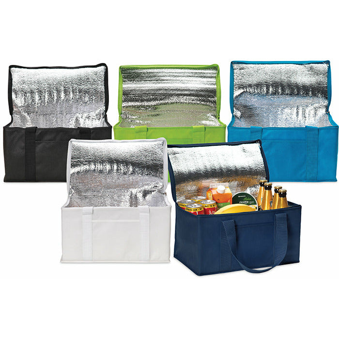 Rainham 12 Can Cooler Bag Cooler Bags Black and White London