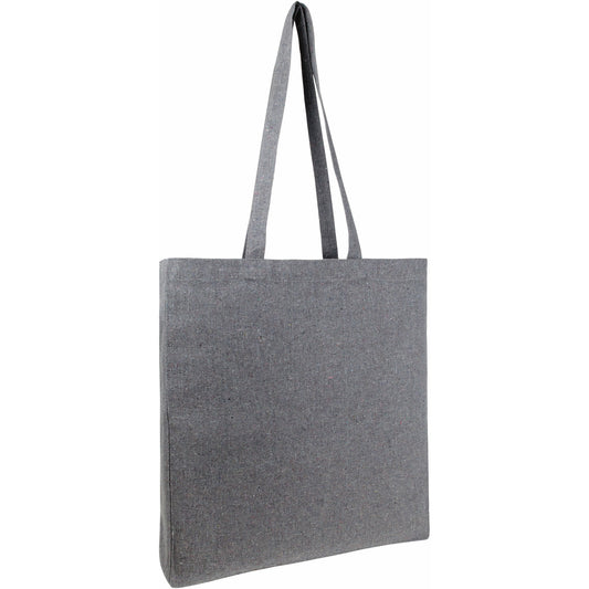 Newchurch Eco Recycled Cotton Big Tote Shopper Recycled Tote Bags Black and White London