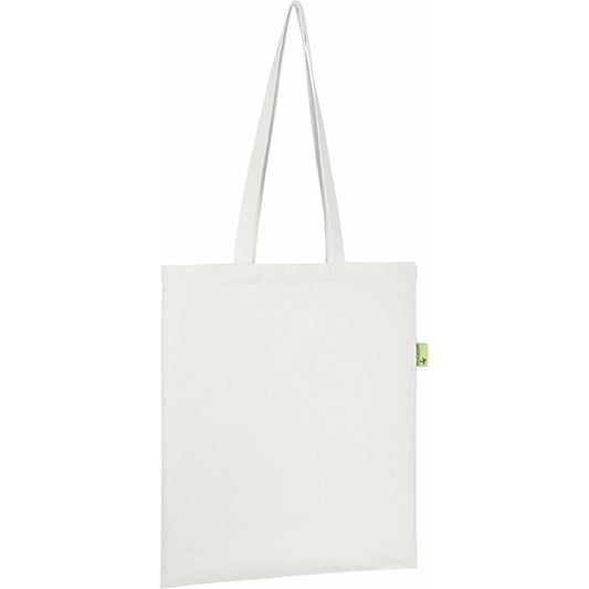 Newbarn Eco 8oz Recycled Cotton Tote Recycled Tote Bags Black and White London