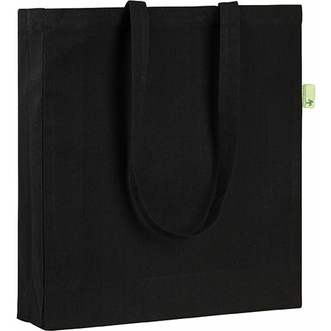 Hythe Eco 10oz Recycled Tote Recycled Tote Bags Black and White London