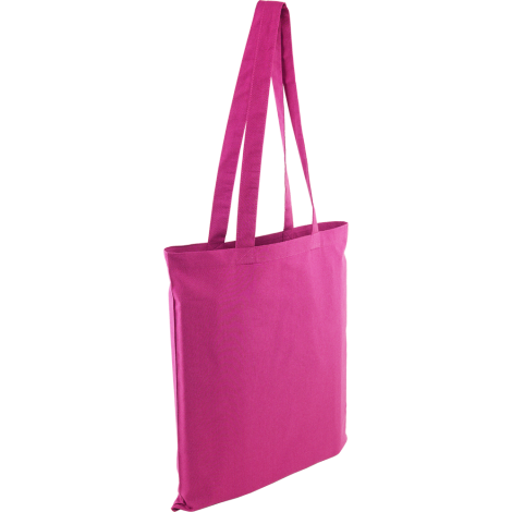 Coloured Kingsbridge 5oz Cotton Tote Bag Cotton & Jute Bags Black and White London