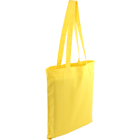 Coloured Kingsbridge 5oz Cotton Tote Bag Cotton & Jute Bags Black and White London