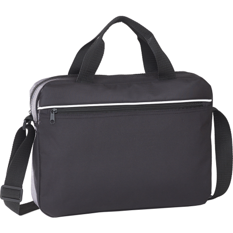 Messenger Bag Black and White London