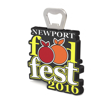 PVC Bottle Opener Black and White London