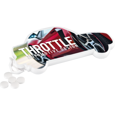 Mint Container Car Shaped  Black and White London