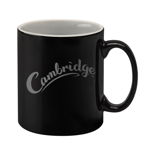 Cambridge Duo Black Ceramic Mugs   