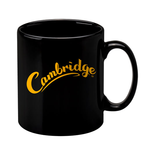 Cambridge Black Ceramic Mugs   