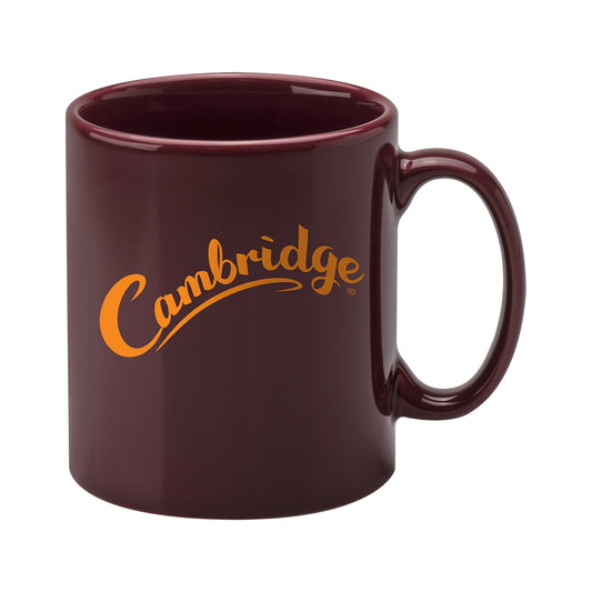 Cambridge Cranberry Ceramic Mugs   