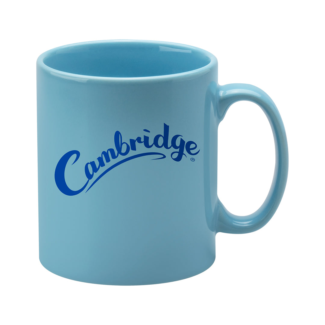 Cambridge Light Blue Blue Ceramic Mugs Black and White London