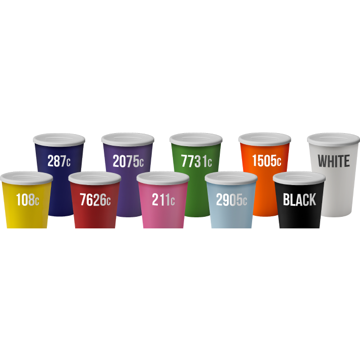 Challenger Mug Various Colours 350 Black and White London