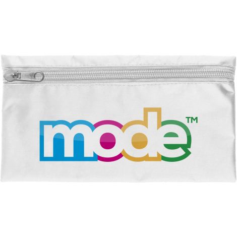 Pencil Case Nylon  Black and White London