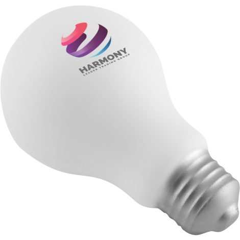 Light Bulb Stress Ball Black and White London
