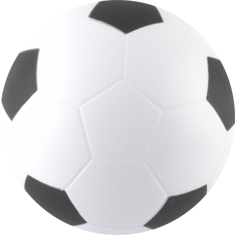 Football Stress Ball Black and White London
