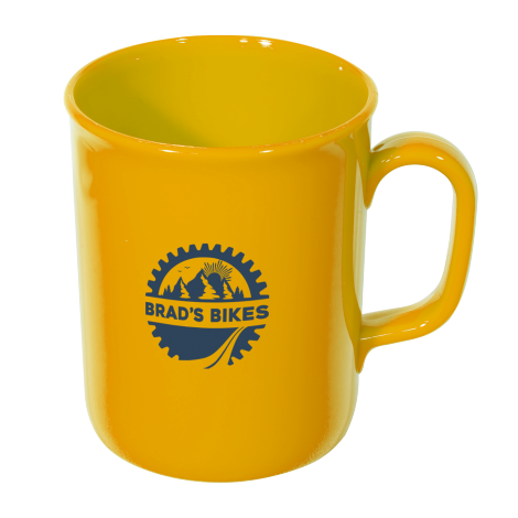 Spectra Plastic Mug Drinkware Black and White London