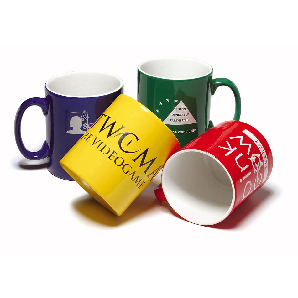 Pantone Matched Bespoke Colour Mug Pantone Matched Mugs Black and White London