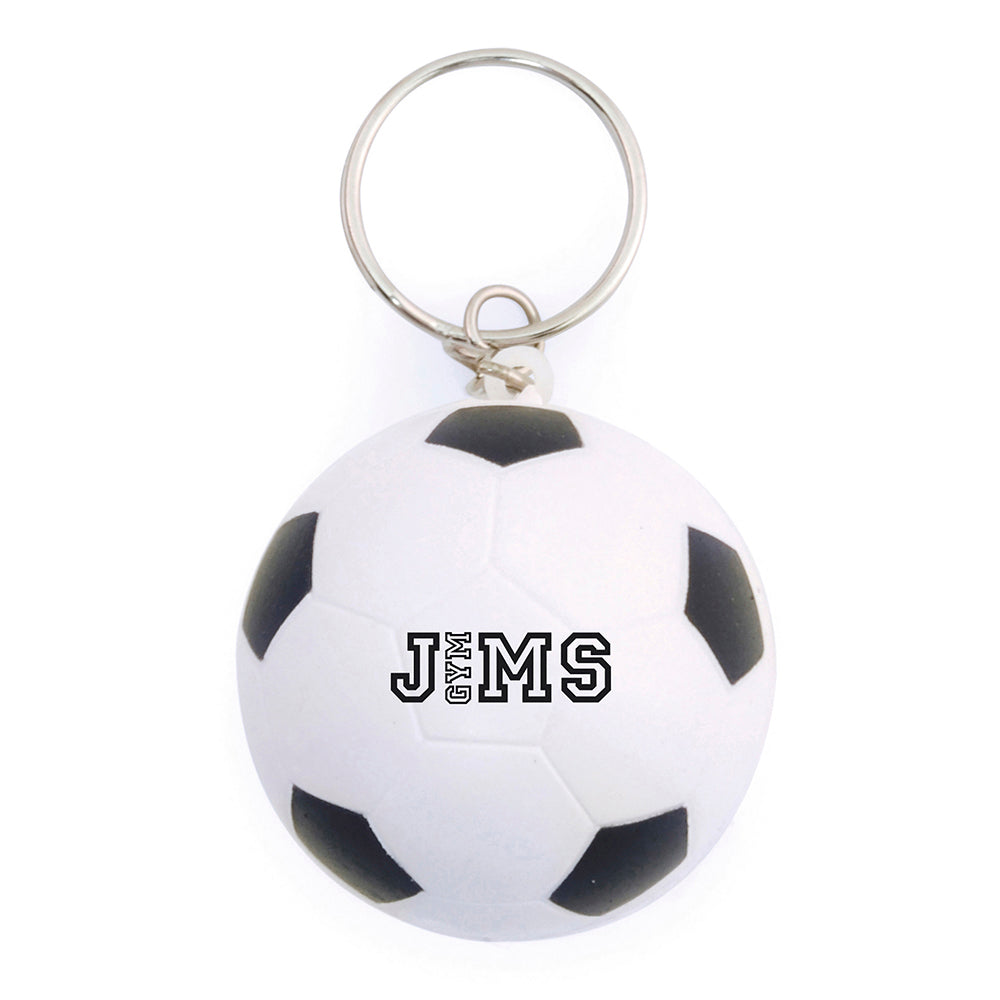 Stress Football Keyring Stress Balls & Shapes Black and White London