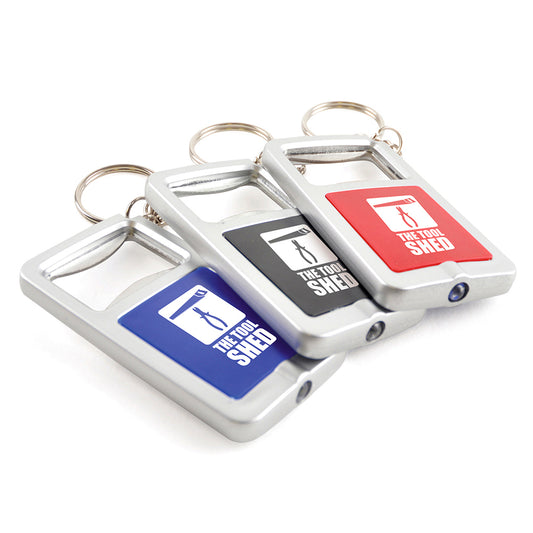 Sofia LED Torch Keyring Keyrings Black and White London