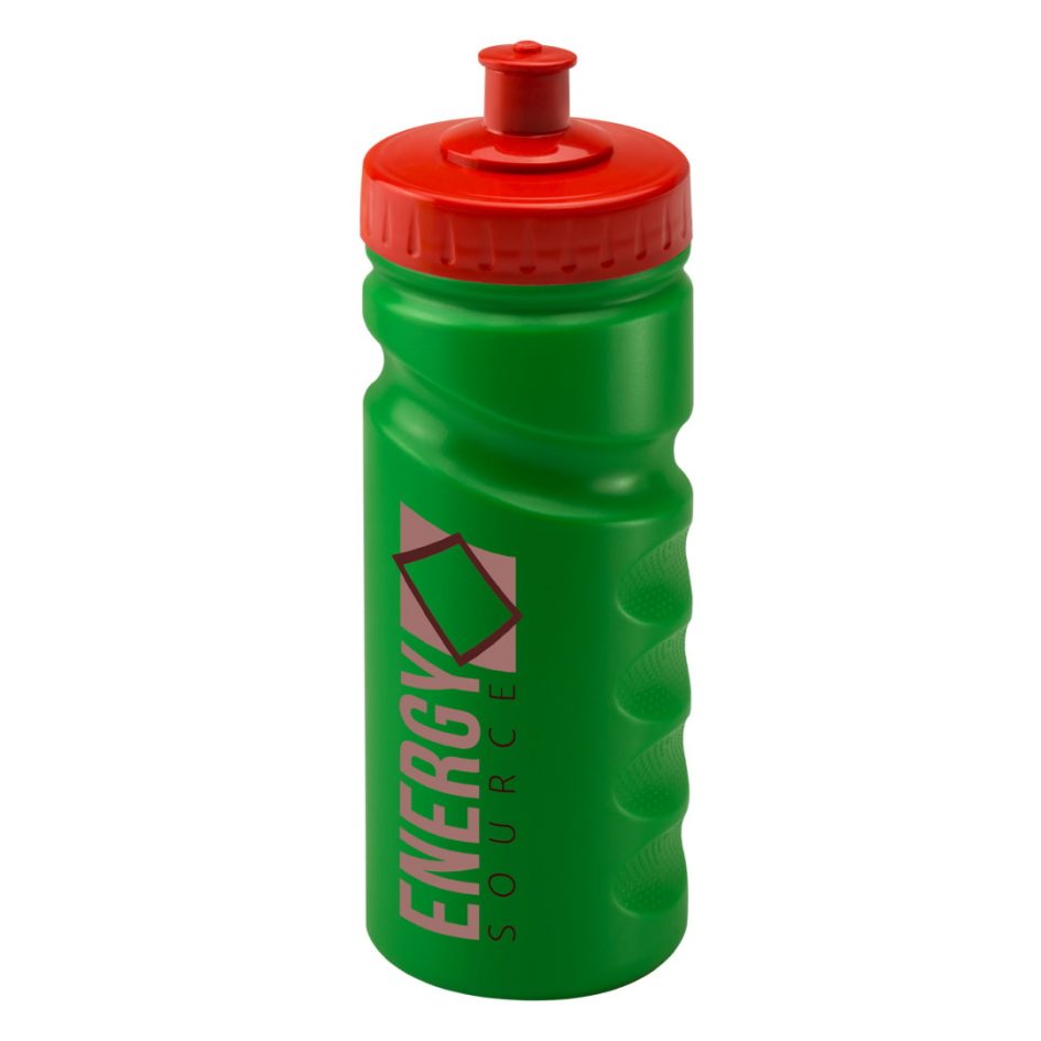 Sports Bottle 500ml Green 500 Black and White London