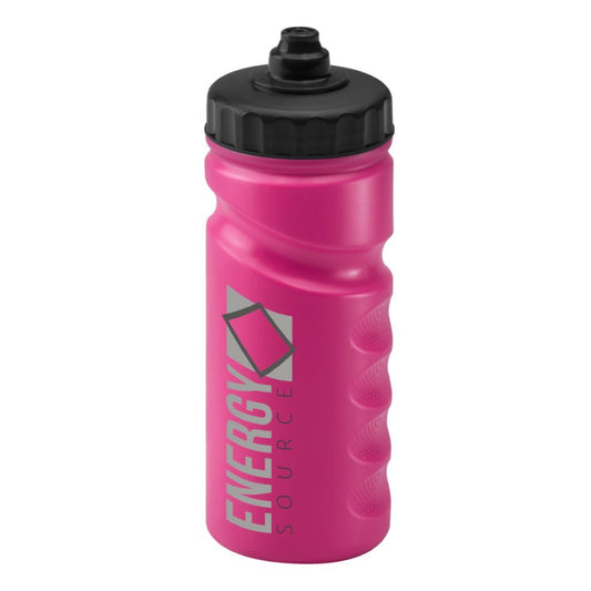 Sports Bottle 500ml Pink 500 Black and White London