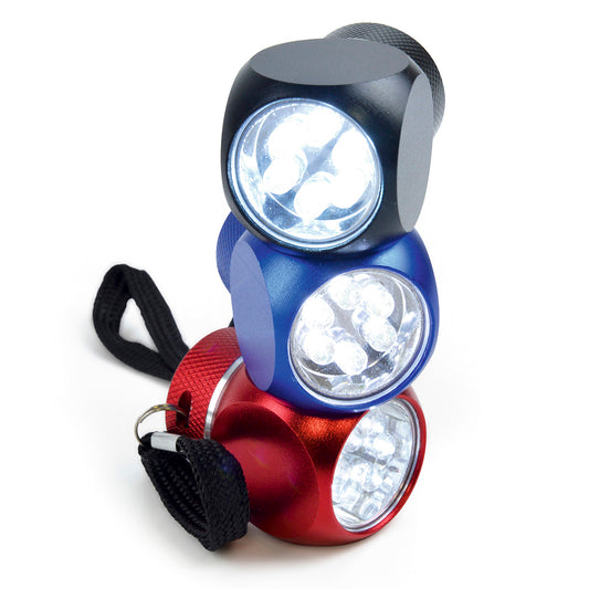 Cube LED Torch Torches Black and White London