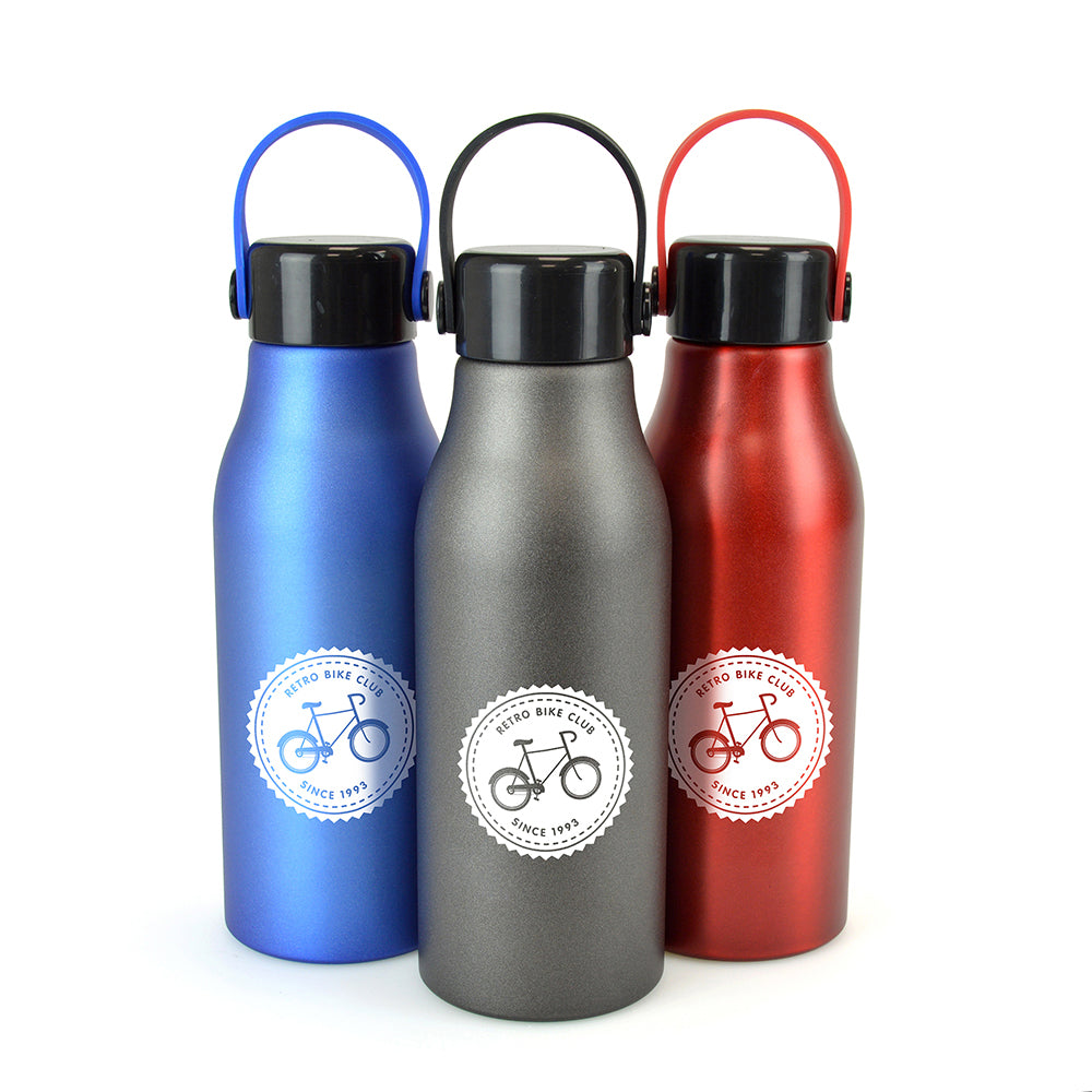 Dapto Drinks Bottle Sports Bottles Black and White London