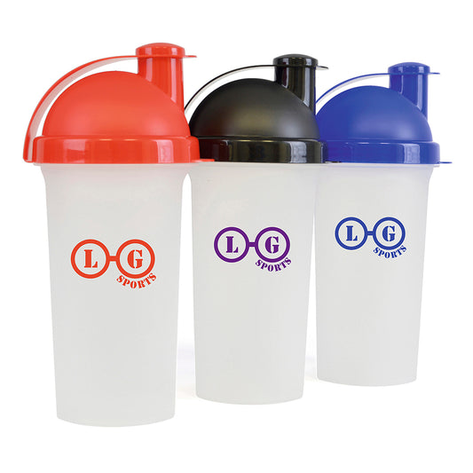 Plastic Shaker Drinks Bottle Sports Bottles Black and White London