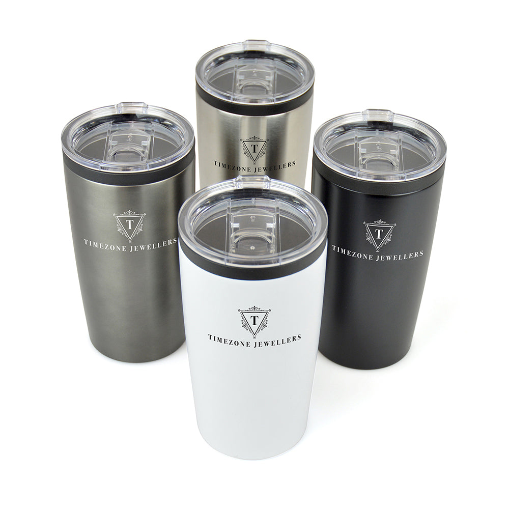 Oakridge Tumbler Travel Mugs Black and White London