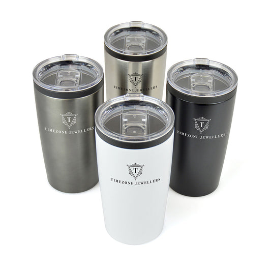 Oakridge Tumbler Travel Mugs Black and White London