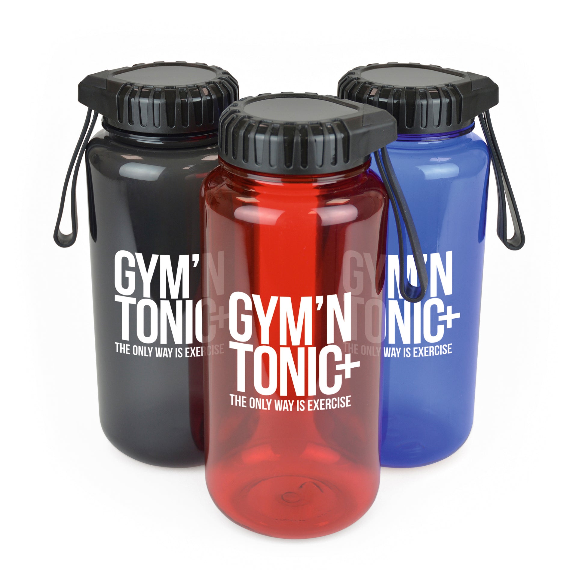 Gowing Gym Bottle Sports Bottles Black and White London