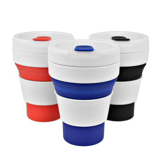 Collapsible Pocket Cup Sports Bottles   