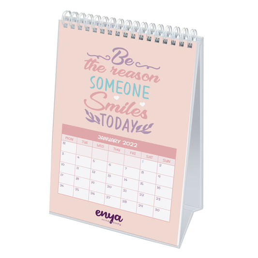 Mindfulness Easel Calendar  Black and White London