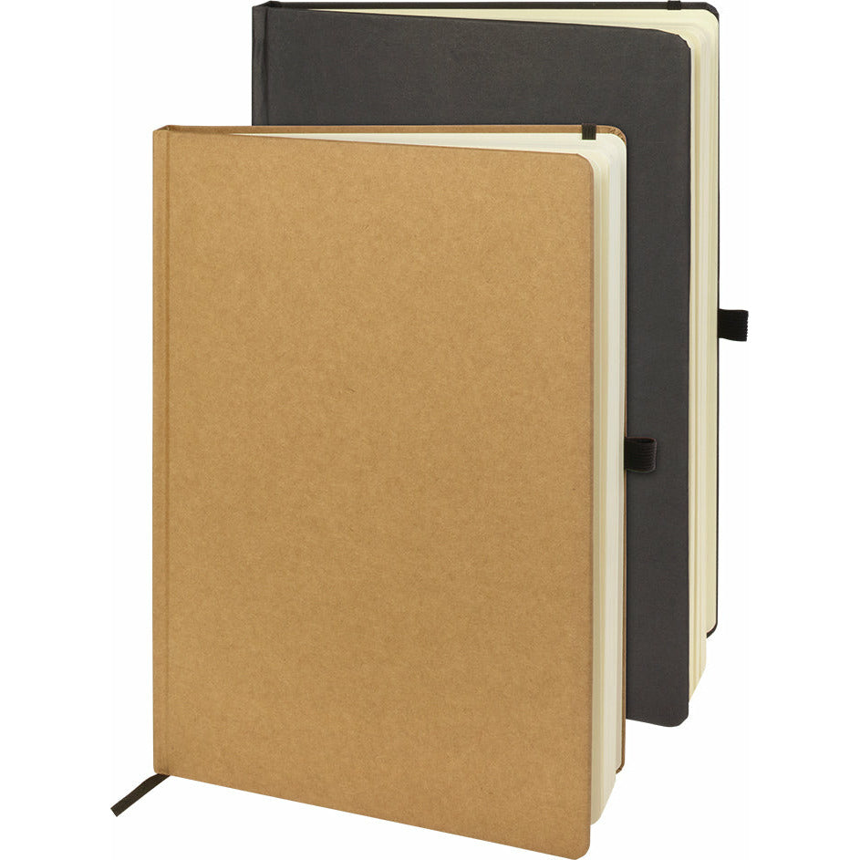 Folkestone A4 Eco Recycled Kraft Paper Notebook Notebooks   