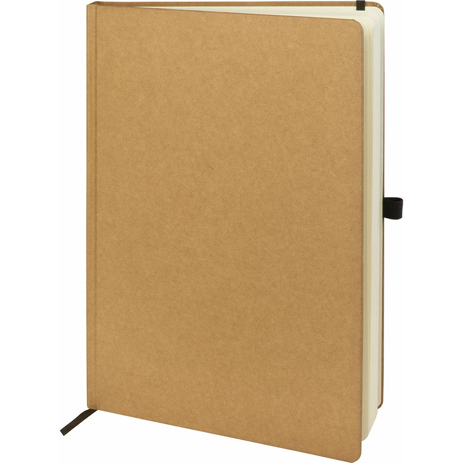 Folkestone A4 Eco Recycled Kraft Paper Notebook Notebooks Black and White London