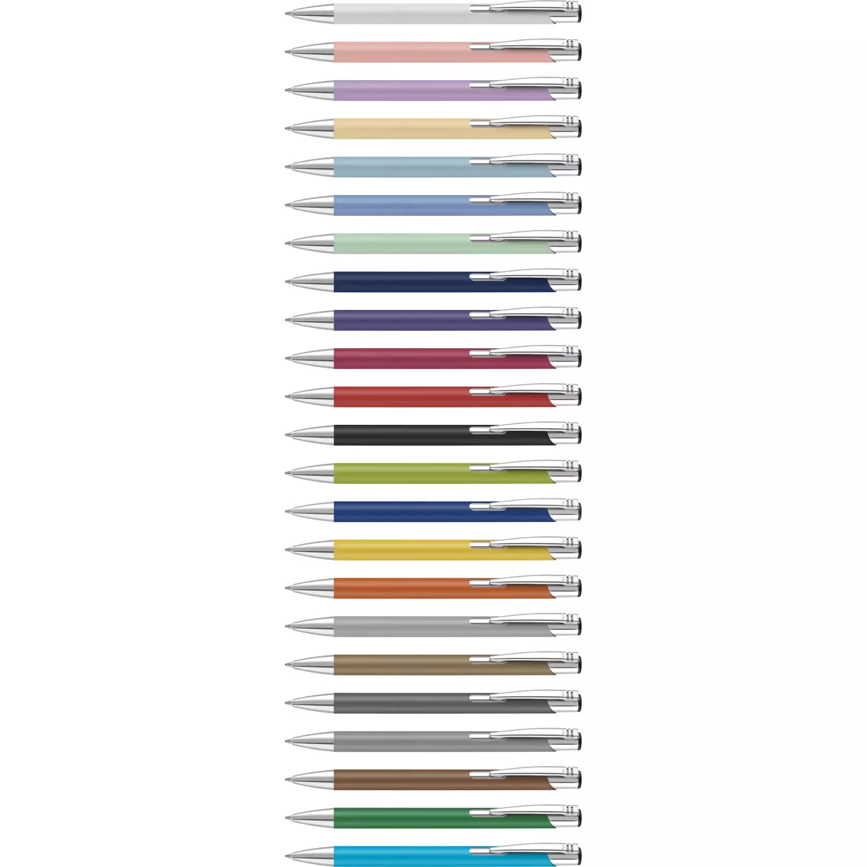 Mood® Softfeel Ballpen  Black and White London