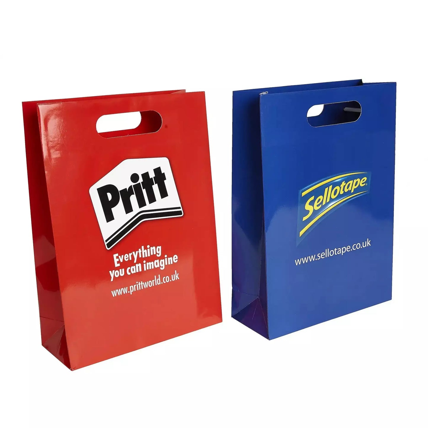 Luxury Laminated Rope Handled Paper Carrier Bag Paper   