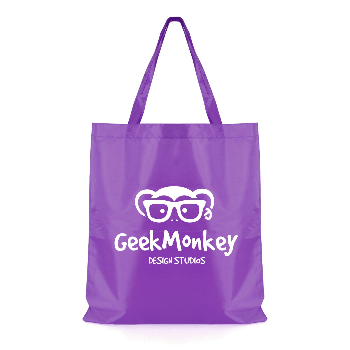 Morgan Shopper Non-Woven Tote Bags Black and White London