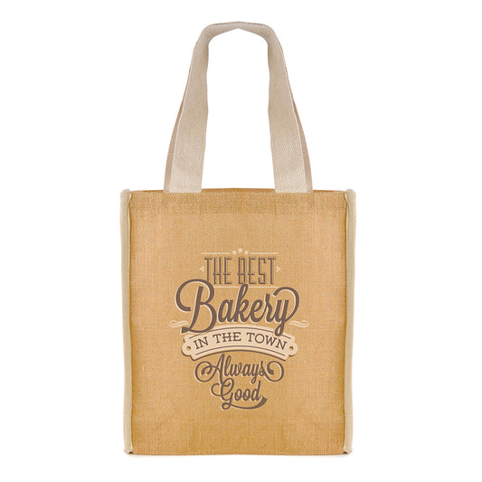 Lynx Shopper Cotton & Jute Bags Black and White London