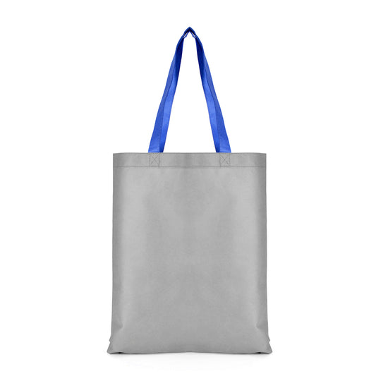 Two Tone Shopper Non-Woven Tote Bags Black and White London
