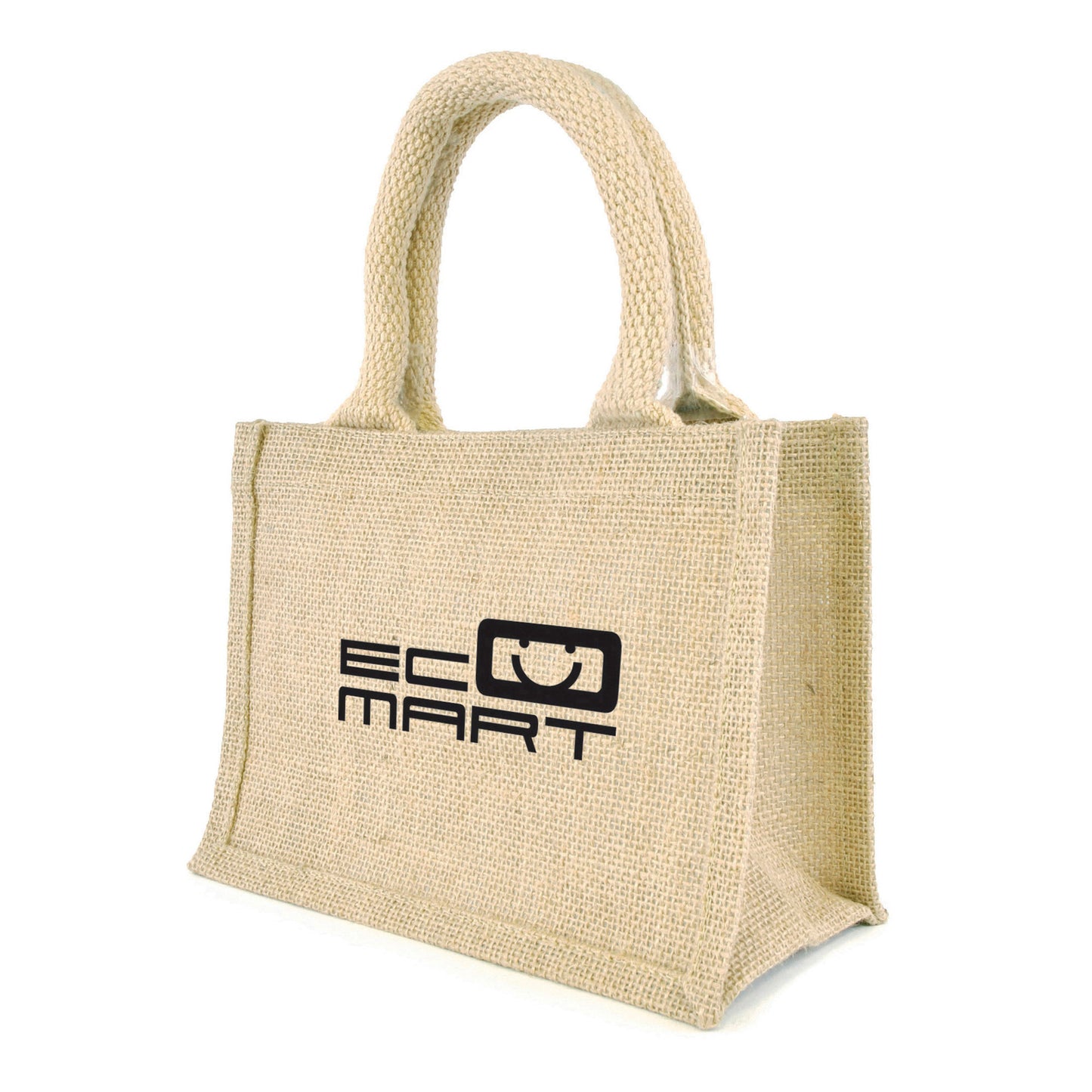 Coloured Walton Shopper Cotton & Jute Bags Black and White London