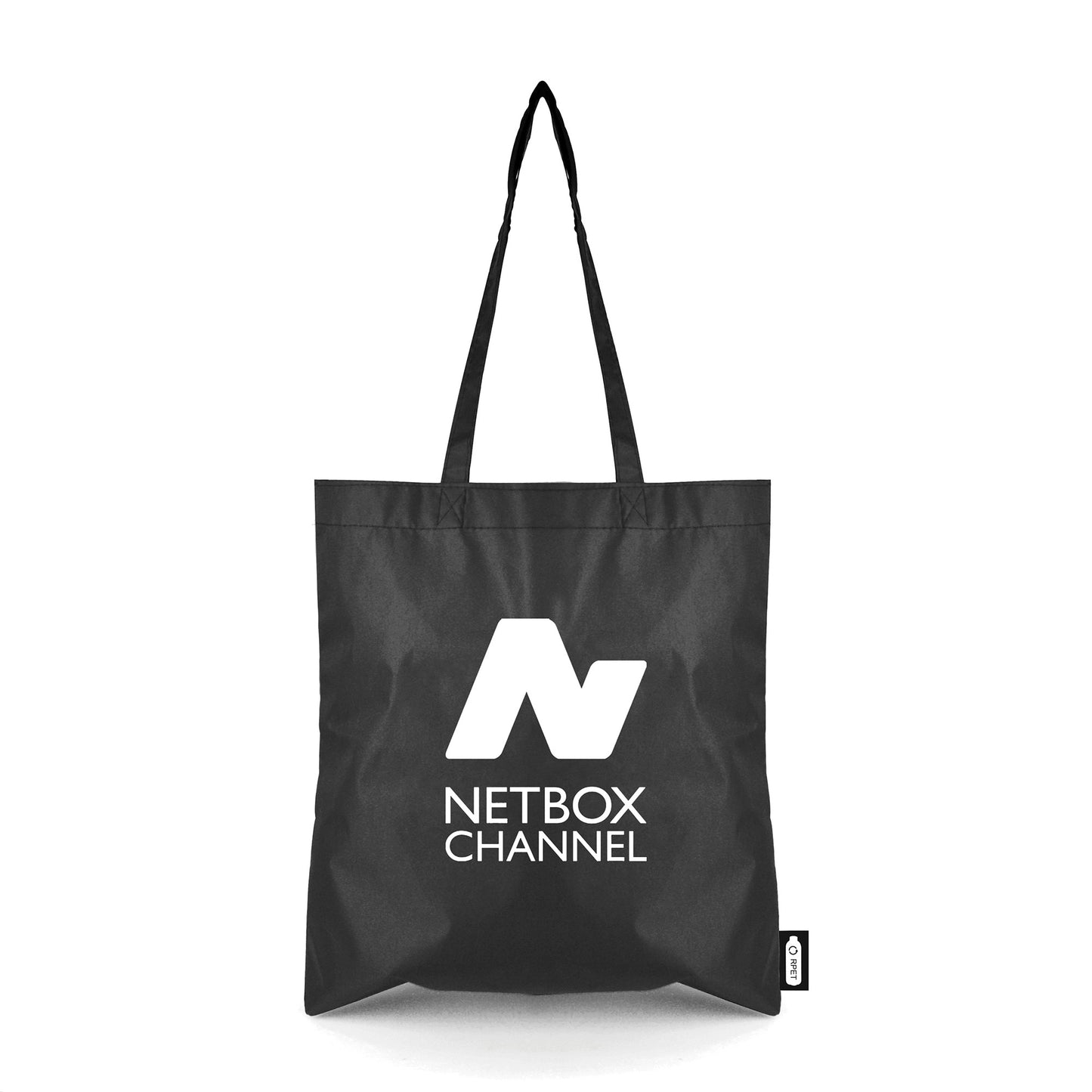 RPET Tote Bag Recycled Tote Bags Black and White London