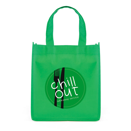 Dunluce Mini Bag Non-Woven Tote Bags Black and White London