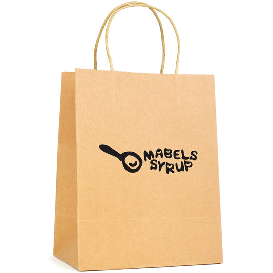 Brunswick Natural Medium Paper Bag Paper & Carrier Bags Black and White London