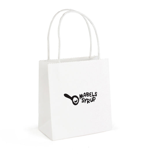 Brunswick White Small Paper Bag Paper & Carrier Bags   