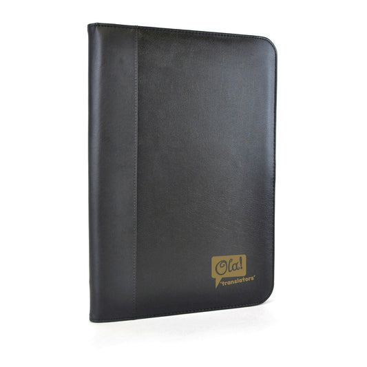 Pickering Zipped A4 Conference Folders Black and White London