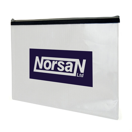 Crosshatch Document Wallet Business Bags Black and White London